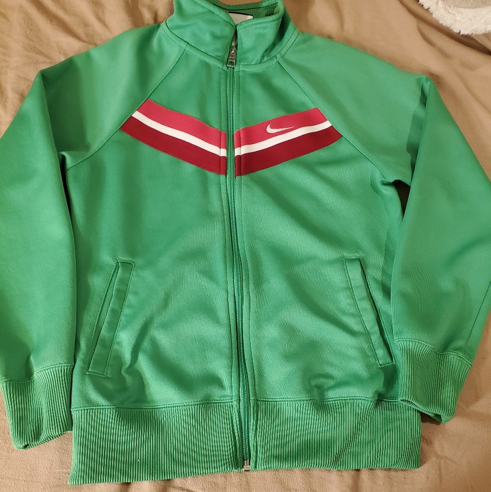 Kids- Nike full zip jacket size L